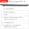 מחשב נייד Lenovo  Yoga Pro 9 16IMH9 16"-TOUCH-3.2K-U9-32GB-1TB-RTX4060-W11H