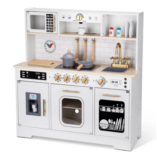 מטבח מפואר ענק לילדים מעץ