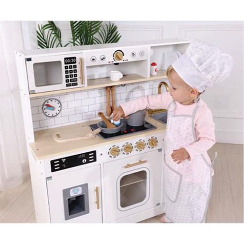 מטבח מפואר ענק לילדים מעץ