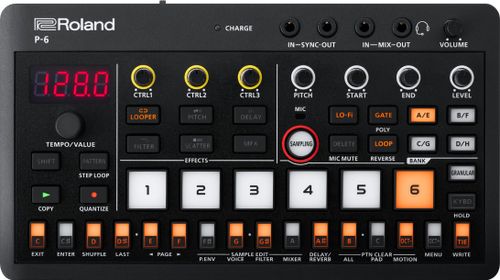 זוית נוספת Roland AIRA Compact P-6 Creative Sampler
