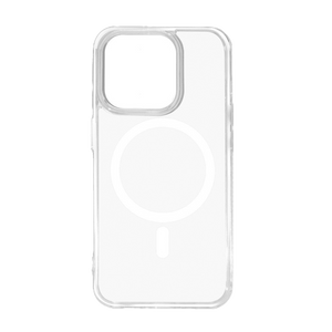 כיסוי לטלפון  Iphone 15 Plus Mower MagSafe, צבע שקוף