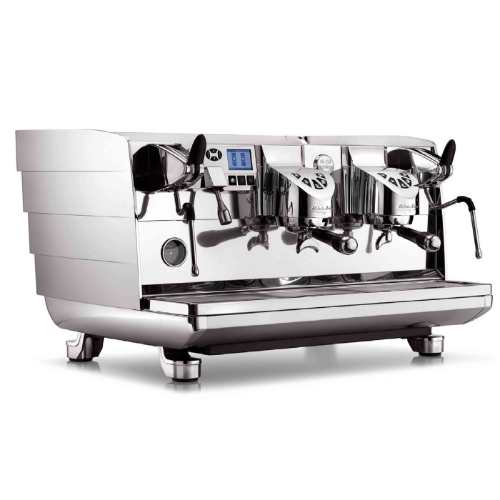 מכונת אספרסו מקצועית 2 ראשים שחור/לבן - Victoria Arduino White Eagle 2GR