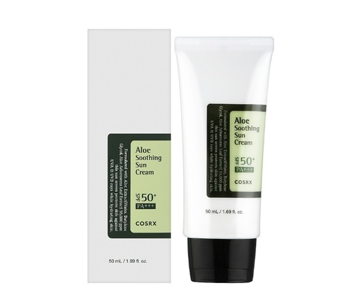 קרם הגנה עם אלוורה Cosrx Aloe Soothing Sun Cream SPF50+ PA+++ 50ml