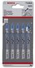 סט 5 להבי מסור אנכי למתכת T 118 A Basic for Metal