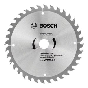 להב מסור עגול לעץ 160 מ״מ 36 שיניים – Bosch Professional