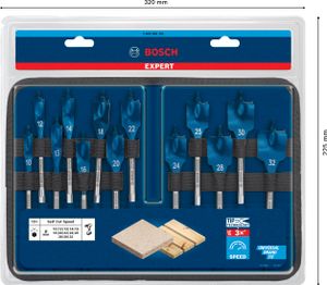 SelfCut Speed – סט 13 מקדחי פרפר לעץ – Bosch Professional