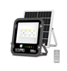 פנס הצפה + עבודה, נטען סולארי שחור 1000 לומנים IP65 אור חם LifePO4 מקצועי