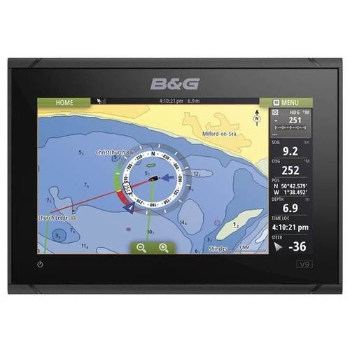 תצוגת מפות B&G Vulcan 7R למפרשיות עם ניווט מתקדם