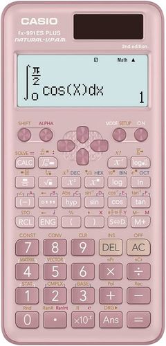 מחשבון CASIO מדעי FX-991ES PLUS ורוד