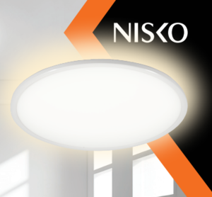 צמוד תקרה ניסקו לבן 12W CCT 23CM TIMEUP Nisko