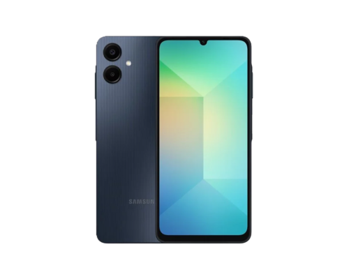 טלפון סלולרי Samsung Galaxy A06 128/4GB, צבע שחור, שנה אחריות