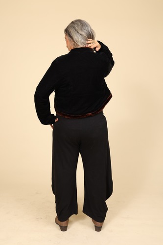 ג'קט קטיפה plus size