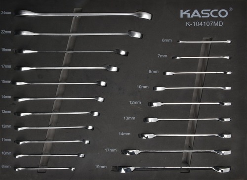 עגלת כלים עם 7 מגירות נעילה עצמית KASCO K-3944B מאובזרת 113 חלקים 