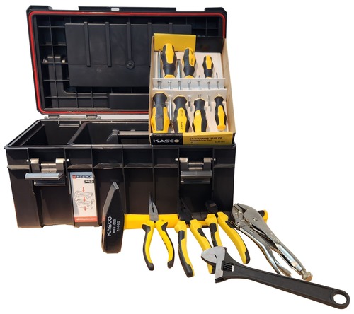 ארגז כלים מאובזר 14 חלקים qbr500proa KASCO