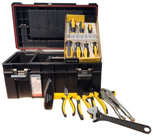 ארגז כלים מאובזר 14 חלקים qbr500proa KASCO קשקו