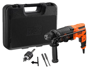 מקדחה-פטישון Black&Decker BEHS01K-QS 650W