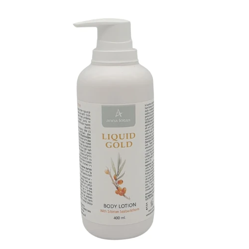 תחליב גוף זהוב Body lotion סדרת הזהב אנה לוטן - 400 מ