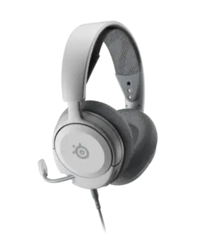 אוזניות גיימינג חוטיות Arctis Nova 1 PlayStation Steelseries בצבע לבן