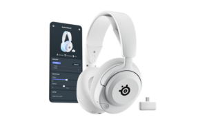 אוזניות גיימינג אלחוטיות Steelseries ARCTIS NOVA 5P PlayStation בצבע לבן