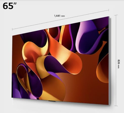 טלוויזיה חכמה "65 4K OLED EVO G4 מבית LG אל ג`י דגם OLED65G46LA אל ג'י
