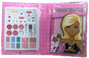 מארז צביעה ואיפור עם צבעי מים ומדבקות (מגוון דגמים)