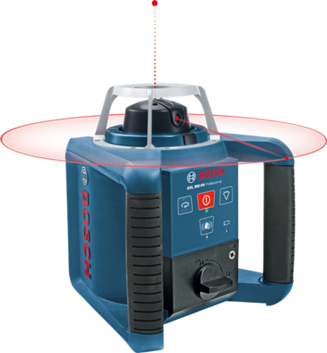 פלס לייזר מסתובב GRL 300 HV מבית Bosch
