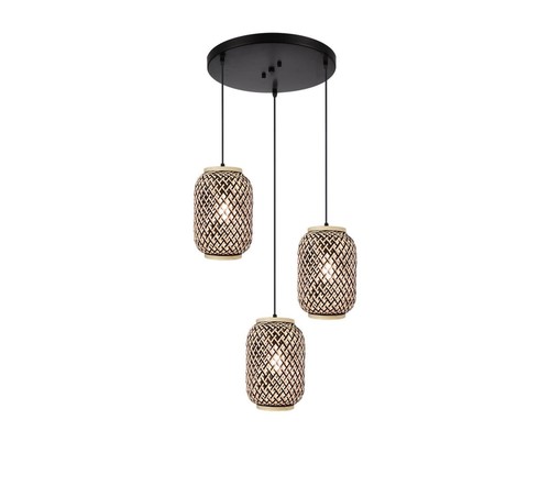3 תלוי עתיק על בסיס E27 3X40W