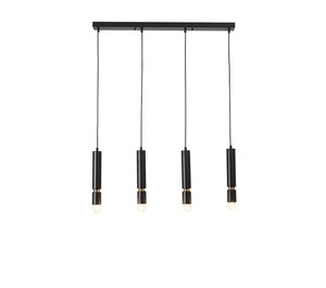 4 תלוי שחור עתיק E27 4X40W