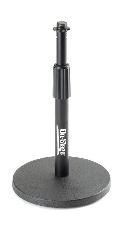 סטנד מיקרופון On Stage Adjustable Desktop Mic Stand
