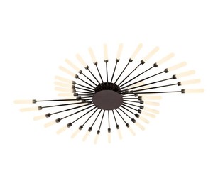 צמוד מדורג שחור LED 126W