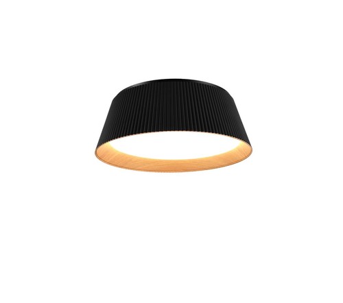 צמוד שחור+עץ LED 36W