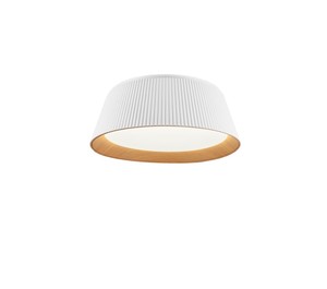6988 צמוד תקרה  לבן+עץ LED 36W