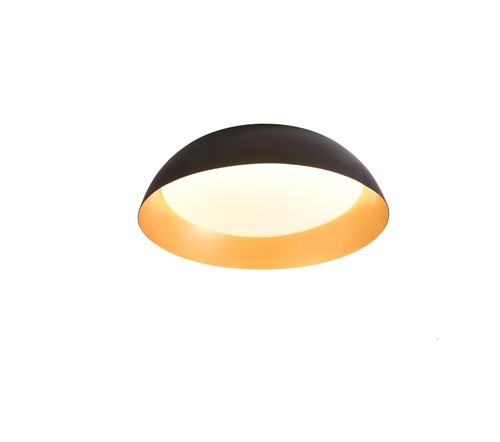 פלפון צמוד שחור+זהב 60 LED 60W