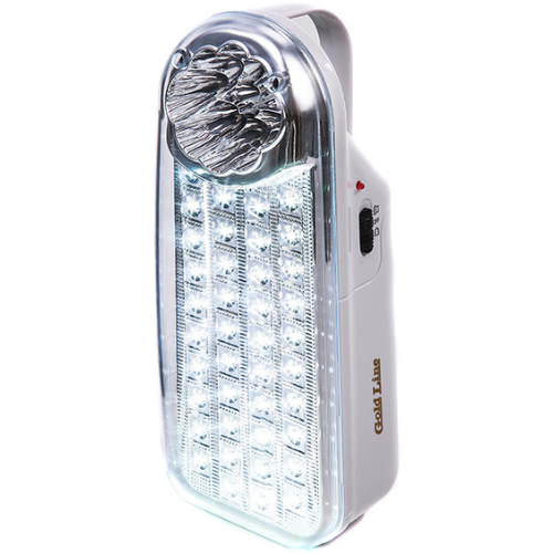 תאורת חירום נטענת עם פנס 49 לדים Gold Line ATL-195