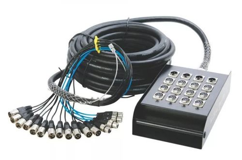On Stage SNK124100V2 100' 12-Channel/4-Return Stage Snake