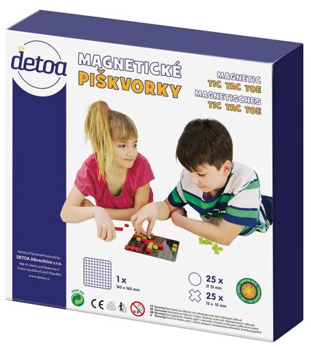 DETOA N משחק טיק טק מגנטי 14330