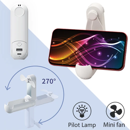 פאוור בנק סוללת גיבוי 3000mAh משולב עם מאורר ופנס