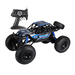 רכב שטח 4X4 CLIMBING CAR PRO מטפס על סלעים עם שלט רחוק וסוללות נטענות