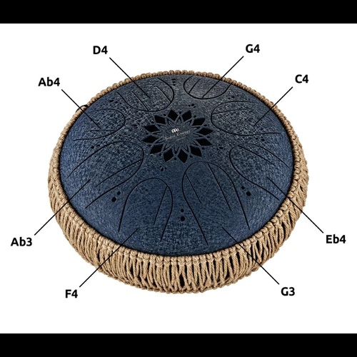 תוף לשוניות (אוקטבה) 10 אינץ׳ בסולם דו (C) מינור