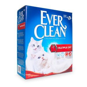 סופרחול לחתול מתגבש אברקלין אדום 6 ליטר ever clean
