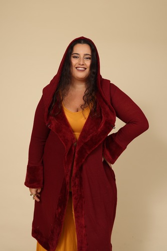 ג'קט פרווה plus size