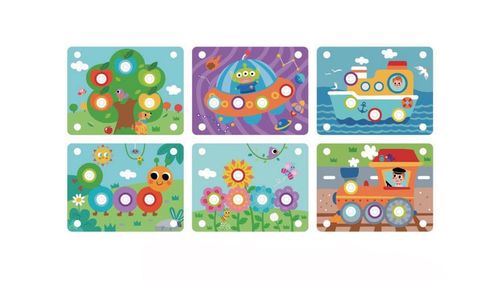 לוח פעילות מעץ גלגלי שיניים