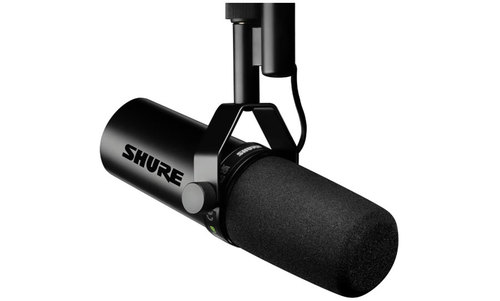 מיקרופון דינאמי עם פרה-אמפ מובנה - Shure SM7dB
