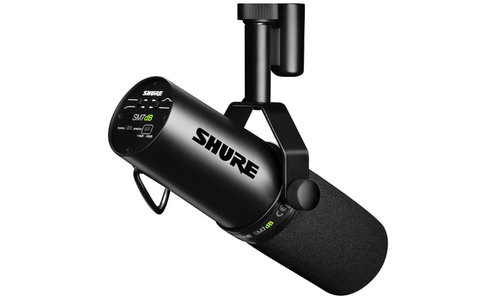 מיקרופון דינאמי עם פרה-אמפ מובנה - Shure SM7dB