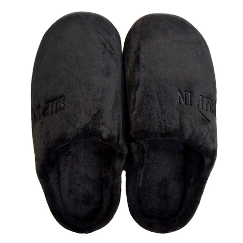 נעלי בית שחור | 36-41 | SLIP IN