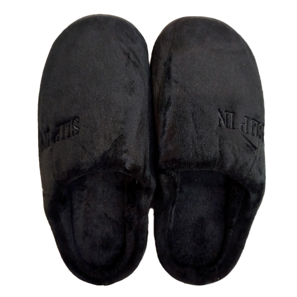 נעלי בית שחור | 36-41 | SLIP IN