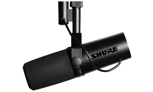 מיקרופון דינאמי עם פרה-אמפ מובנה - Shure SM7dB