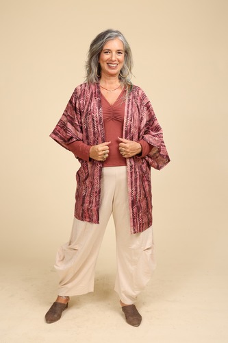עליונית קימונו תמר Plus size