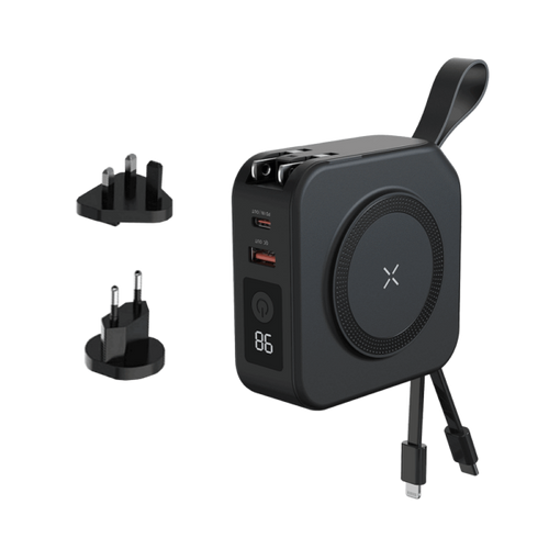 מטען אלחוטי מקצועי – שחור Eco Universal PowerPack
