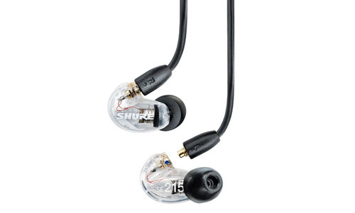 אוזניות In Ear SHURE AONIC 215 - שקוף